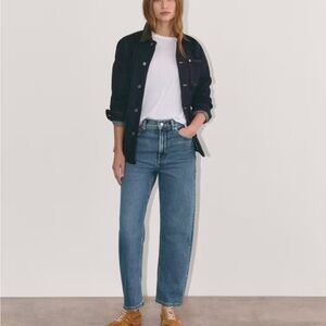 Everlane 90s Way High Jean in Worn In Blue